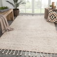 thumbnail image 5 of Jaipur Living Perkins Handmade Dot Ivory Burgundy Area Rug 8'X11', 5 of 5