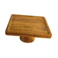 thumbnail image 4 of Soporte cuadrado de madera para exhibición de pasteles, bandeja para servir, accesorios, elevador para pasteles de la tarde 20 cm x 95 cm, 4 of 9