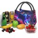 thumbnail image 3 of Fotbe Cosmic Cat Psychedelic Journey Bolsa Térmica Portátil con Estampado, Bolsa de Entrega de Alimentos Aislada, Bolsa Reutilizable de Gran Capacidad para Comidas y Supermercado, 3 of 6
