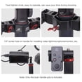 thumbnail image 3 of Empuñadura DF DIGITALFOTOS ARES Z Eje Gimbal Resorte Manija doble Flexiable Amortiguador Desmontable Desmontable Manija doble para Zhiyun Crane 2 DJI Ronin S FeiyuTech AK2000 / 4000 Moza Air Cross 3 e DF DIGITALFOTO Resolver, 3 of 7