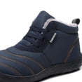 thumbnail image 4 of Botas Hombre Tobillo Antideslizante Impermeable Plataforma Zapatos Al Aire Libre (39) Azul, 4 of 7