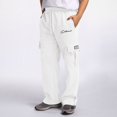 thumbnail image 2 of Pants for Men Fitness Running Trousers Drawstring Loose Waist Solid Color Pocket Sweatpants Casual Comfort Outdoor Daily Wear, 2 of 8