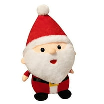 9" Christmas Santa Claus Plush Toy Ultra Soft Santa Claus Doll for Christmas Stuffed Santa Claus Holiday Decoration Xmas Gift for Kids,Adults Huggable Toy