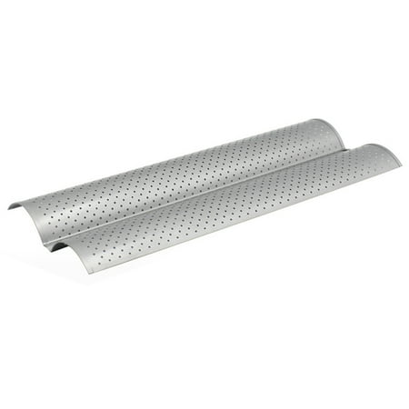 

SIEYIO French Bread Baking Wave Loaves Loaf Bake Mold Toast Cooking Bakers Molding Baking Gift Perforation for Air Circulation