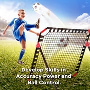 Soccer Rebounder Football Gifts | Kick-Back Rebound Net for Kids & Teens