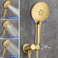 thumbnail image 6 of Rainlex One-Handle 1-Spray Brushed Gold Bathtub Shower Faucet, 6 of 10