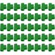 thumbnail image 1 of Abrazaderas de 40 Uds para Clips de aro de túnel de red de cubierta de fila de película de invernadero, Clip de varilla de red de sombreado de película de cobertizo para tubos de 11mm (0,43 pulgadas), 1 of 4