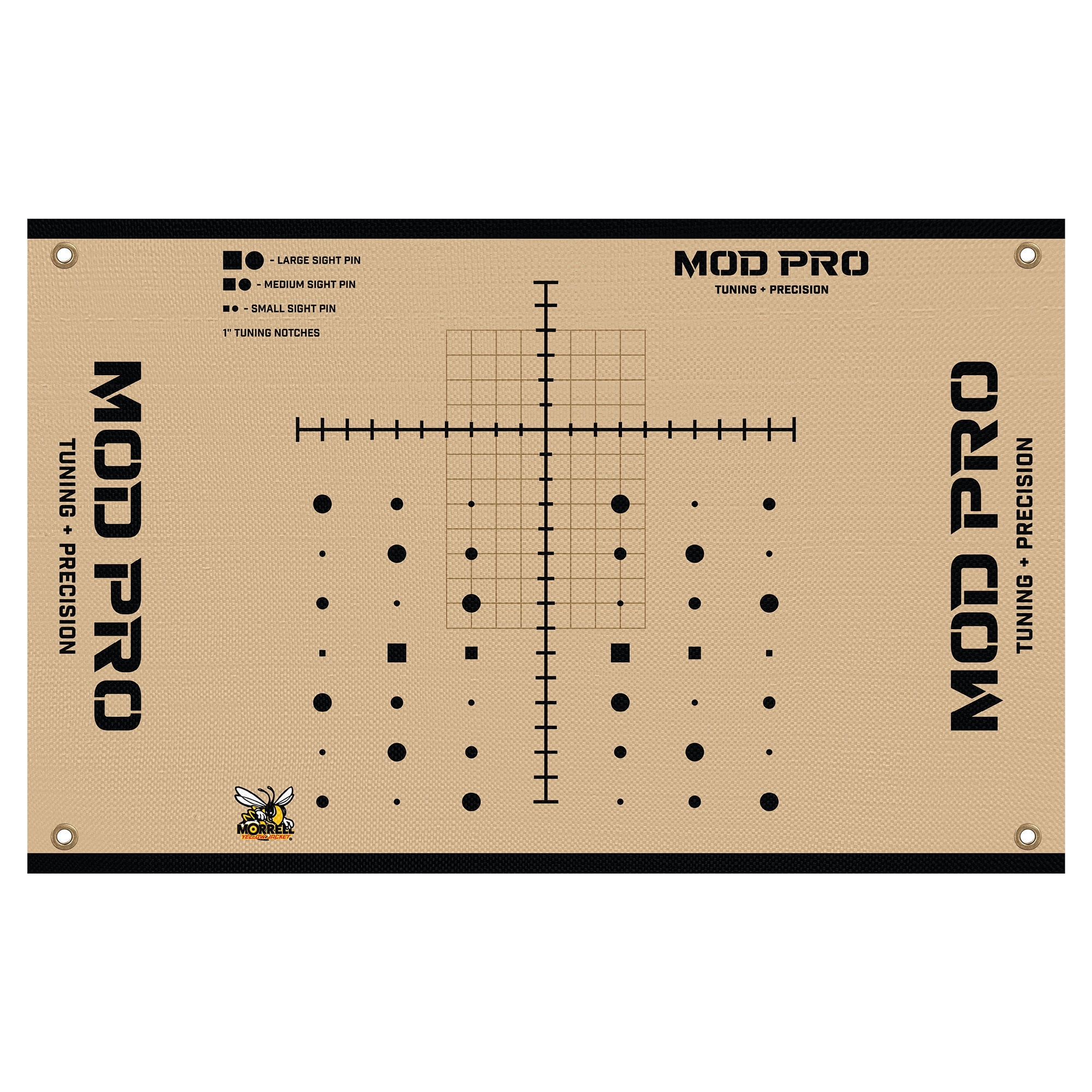 Morrell Yellow Jacket MOD Pro Polypropylene Archery Target, 4 Pack, Tan
