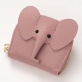 thumbnail image 3 of Kcolen Cute Elephant Minimalist RFID Blocking Card Holder Purse for Women and Girls Daily Use, 3 of 3