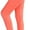 Orange, variant on ToBeInStyle Women's Two Toned Active Yoga Pants