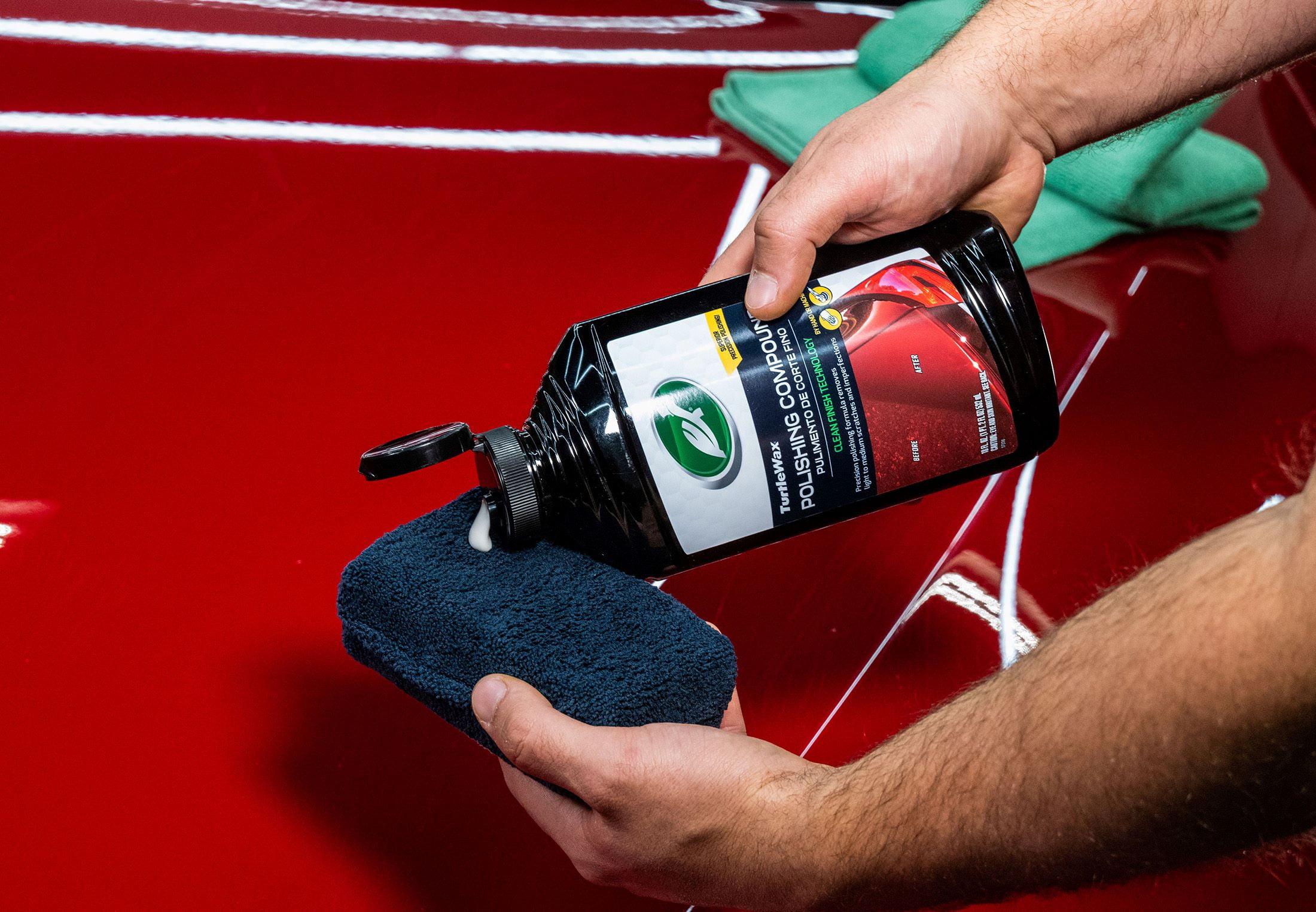 Turtle Wax 50793 Clean Finish Premium Grade Polishing Compound, 18 oz