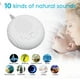 thumbnail image 4 of Máquina de ruido blanco, máquina de sonido para dormir para bebés recargable por USB, edredón para dormir para bebés, durmiente con música, 4 of 9