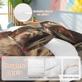 thumbnail image 2 of Christmas Oil Bedding Duvet Cover Set Queen Size 4 Pieces Painting Bow Dog Xmas Tree Gift Bedding Set with Zipper Closure, 1 Comforter Cover 90x90 Inches 1 Flat Sheet & 2 Pillow Cases, 2 of 9