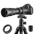 thumbnail image 2 of JINTU 420-1600 mm Teleobjetivo zoom lente manual para Canon T7i T6 T6i T6s T7 T8i T3i, T4i, T5, T5i,, 2 of 7