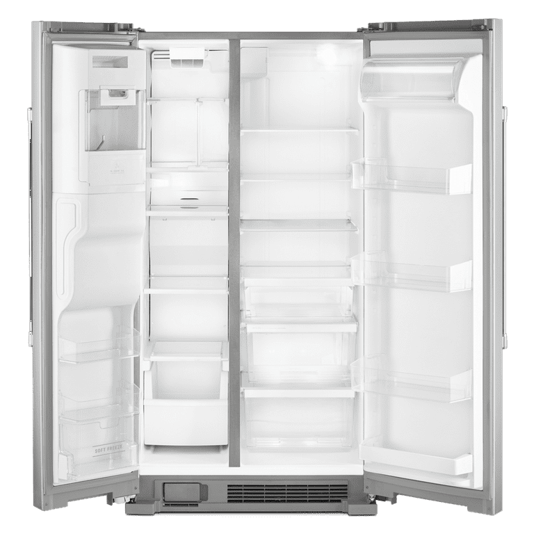 user_707d439f 白 Maytag 24.5-cu ft Side-by-Side Refrigerator with Ice Maker