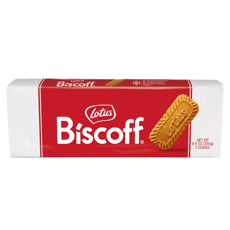 10 pack) Lotus Biscoff Cookies, 8.8oz, 32 Cookies per Pack