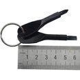 thumbnail image 2 of SHAR Pocket Screwdriver Keychain - 2 Pack, Stainless Steel, Mini Survival Tool Key Ring Tool, 2 of 5