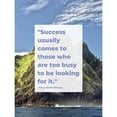 thumbnail image 3 of ArtsyQuotes 12x14 Black Modern Framed Museum Art Print Titled - Henry David Thoreau Quote: Success, 3 of 5