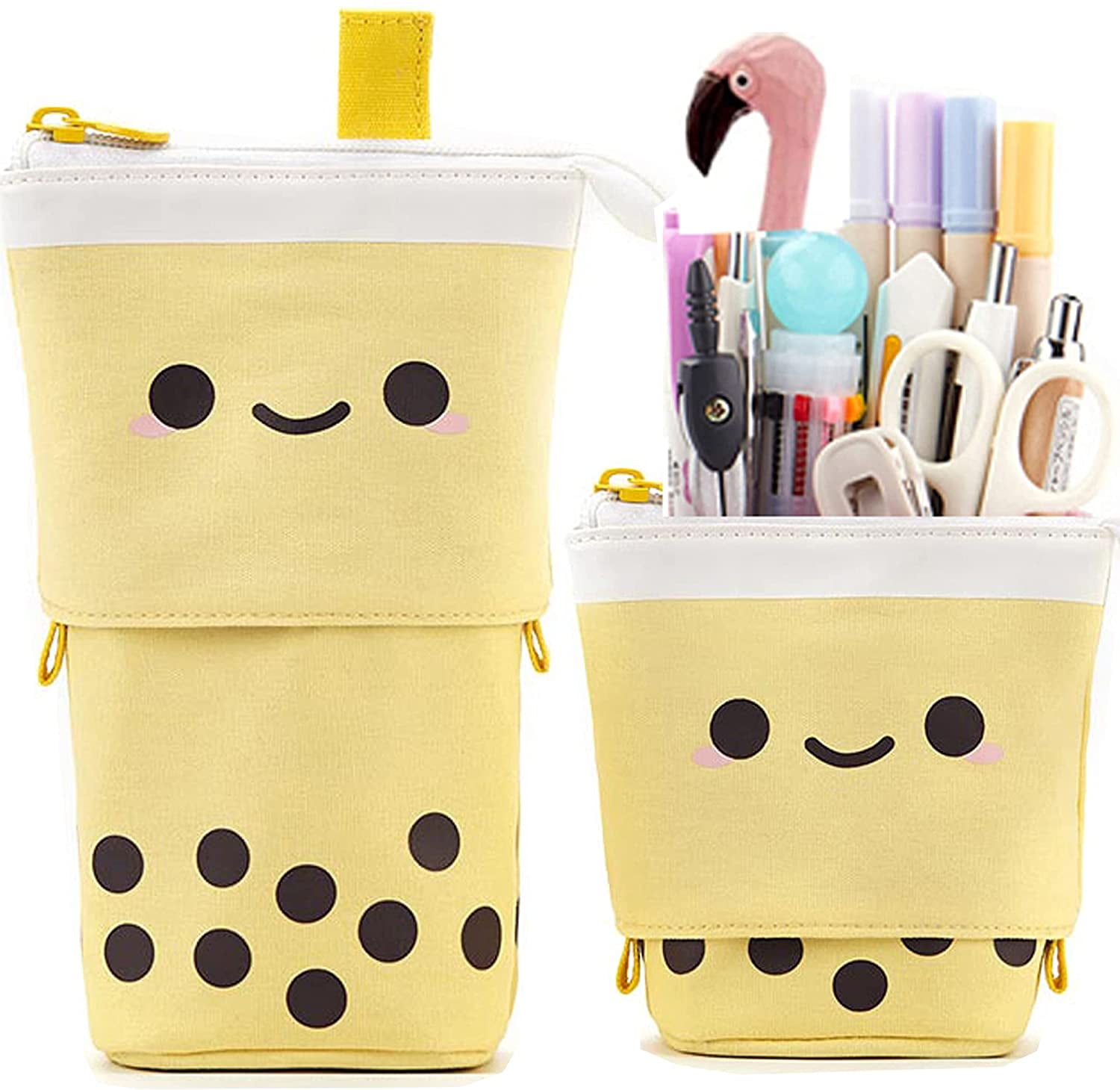 Makeup Brush Holders Pen Vase Pencil Pot Stationery Container Bag Organizer