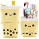 thumbnail image 1 of Cute Pen Pencil Soporte telescópico Pop Up Estuche de papelería, Stand-up Transformer Bag con Smile Face Dot Organizer, Ideal para cosméticos Bolsa de maquillaje Xemadio WMSS-188-5, 1 of 8