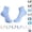 Sky Blue, variant on Paiwinds Men's Breathable Sports Ankle Socks for Cycling Running Casual Daily Wear One Size