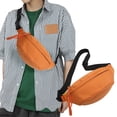 thumbnail image 1 of Fiudx Bolso Bandolera de Lona, Mochila de Negocios, Bolso Cruzado de Gran Capacidad, Bolso de Hombro para Viajes Al Aire Libre, Almacenamiento Versátil para Fitness, para Hombres y Mujeres., 1 of 6