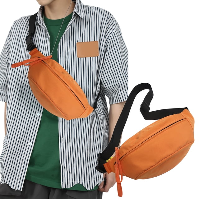 Fiudx Bolso Bandolera de Lona, Mochila de Negocios, Bolso Cruzado de Gran Capacidad, Bolso de Hombro para Viajes Al Aire Libre, Almacenamiento Versátil para Fitness, para Hombres y Mujeres.