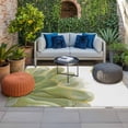 thumbnail image 2 of Sage Green Gold Outdoor Rug for Patio/Deck/Porch, Non-Slip Large Area Rug 5 x 8 Ft, Aesthetics Flower Boho Watercolor Art Indoor Outdoor Rugs Washable Area Rugs, Reversible Camping Rug Carpet Runner, 2 of 8