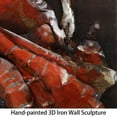 thumbnail image 5 of Empire Art Direct PMO-120324B-7222 Lady in Red Mixed Media Iron Hand Painted Dimensional Wall Art, 5 of 11