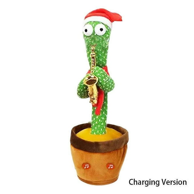 Dancing Cactus Plush Toy, 120 Songs, Interactive Singing & Dancing Toy for Kids, Perfect Gift for Birthdays and Holidays
