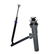 Danco 10691X Lavatory Drain, Plastic, Chrome