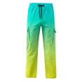thumbnail image 6 of RUTAYY Boys Cargo Pants Gradient Straight Leg Casual Trousers with Front Pockets Outdoor Activity, Green, 6 of 7
