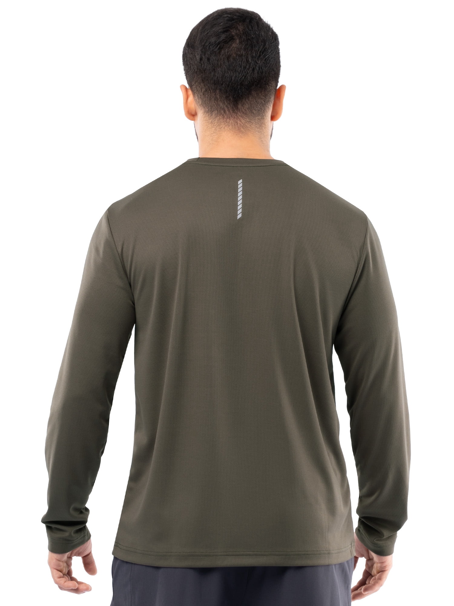 Athletic Works Men's Core Active Long Sleeve T-Shirt, Sizes S-5XL