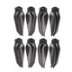 thumbnail image 5 of 8 Piezas 1 Par de Hélices de Fibra de Carbono Cuchillas Plegables de Liberación Rápida de Bajo Ruido Compatibles con Macarena Propulsor de drones plegables, 5 of 6