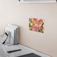 thumbnail image 5 of Yayeee Toggle Light Switch Wall Plate 2-Gang 4.56"x4.48" Decorative Outlet Cover, Red Striped Lemon, 5 of 7