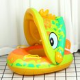 thumbnail image 3 of Flotante Bebé Nadar Círculo Natación Flotador Asiento Anillo PVC Acuáticos Juguete, 3 of 9