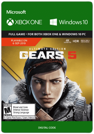 Gears 5 Ultimate Edition, Xbox One, Digital Download