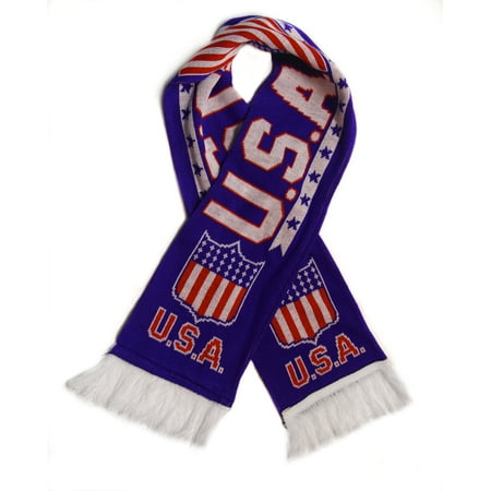 Premiership Soccer Usa Fan Scarf - USA Soccer Scarf | Premium Fan Scarf