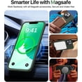 thumbnail image 2 of Strong Magnetic for iPhone 13 Pro Max Case [Compatible with Magsafe][Military Grade Drop Protection] Protective Shockproof Translucent Matte Slim Phone Case for iPhone 13 Pro Max, Army Green, 2 of 6