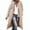 05#Khaki, variant on Dwralegc Long Puffer Jacket Womens Long Sleeve Warm Plus Size Long Puffer Jackets Winter Trendy Zip Up Shearling Coats Heavyweight Hooded Sherpa Lined Jacket with Pockets Beige M