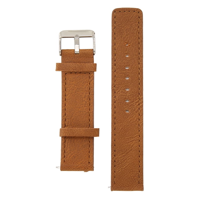 Correa De Reloj De Cuero, Correa De Reloj De Cuero De 20 Mm Exquisita Y Duradera A Prueba De Agua Para Bip U Para Amazfit GTS 2 ANGGREK Electrónicos