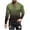 Army Green, variant on Mens Long Sleeve Workout Shirts Moisture Wicking Running Athletic Sport Performance T-Shirt Lightweight SPF Sun Shirt Red 8(XL)