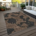 thumbnail image 6 of Addison Rugs Chantille Indoor/Outdoor Transitional Abstract Chocolate Washable Rectangle Rug, 2'6" x 3'10", 6 of 6