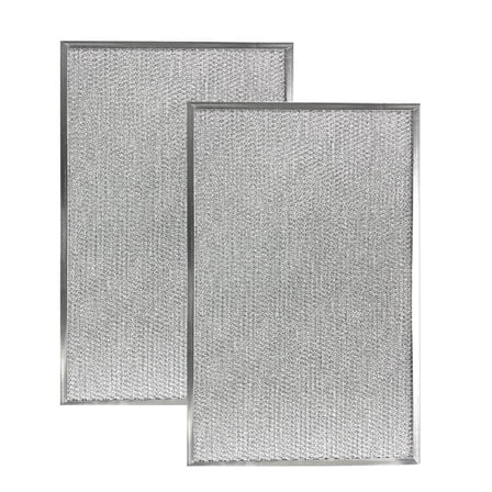 12 X 20 X 3/8 Inches Grease Mesh Range Hood Air Filter Factory Filters (2 Pack)
