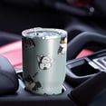 thumbnail image 4 of 30oz Black Corgi Tumblers Stainless Steel Tumbler with Lid and Straw,Vacuum Insulated Double Wall Travel Tumbler Cups Mug with Cleaning Brush for Coffee,Tea, 4 of 7