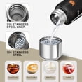 thumbnail image 3 of Halloween Pattern 20oz Stainless Steel Thermal Bottle with Tea Filter and Cup Lid, Vacuum Insulated Coffee Mug with 316L Inner Liner, Leakproof Travel Thermos for Office, Commute & Outdoor, 3 of 7