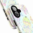thumbnail image 2 of Kawaii Pastel Jellyfish Phone Case, Cute Starfish Ocean Pattern Cover for iPhone 17 16 15 14 13 12 11 Pro Plus Mini, 2 of 6