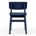 thumbnail image 2 of WestinTrends Treehouse Kids 5-Piece Modern HDPE Dining Table and Chairs Set, Navy Blue, 2 of 15