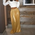 thumbnail image 3 of SNKSDGM Women's Plus Dress Pants Women Tall Ankle Sweatpants Women Wide Leg Baggy Ladies Fashion Casual Hot Stamping Wide Leg Pants Waist Pants, 3 of 6