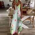thumbnail image 3 of Flamingo Pattern Fine Art Sleeveless Dress Summer Dress Woman 2025, 3 of 7